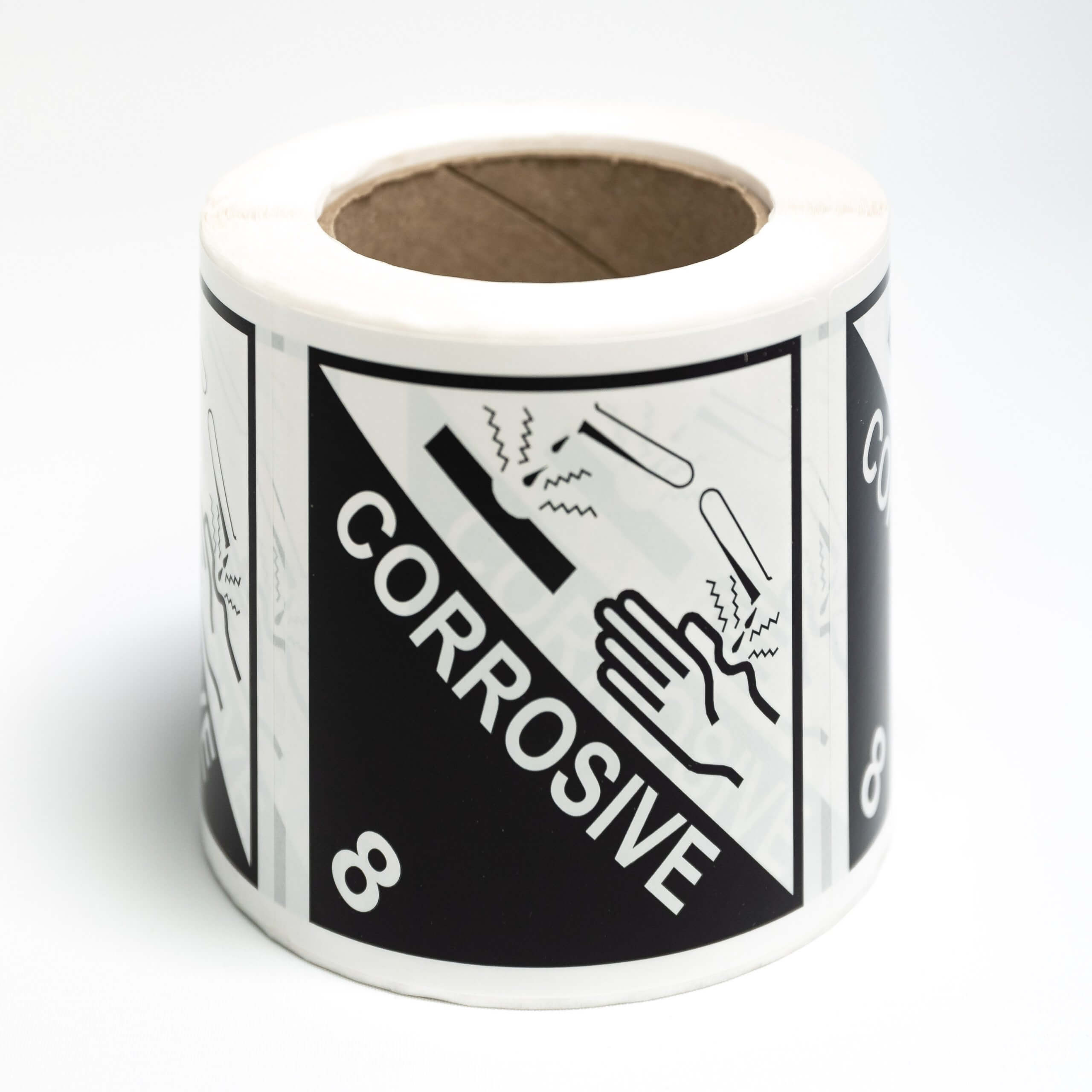 Class 8 Corrosive Labels Marair